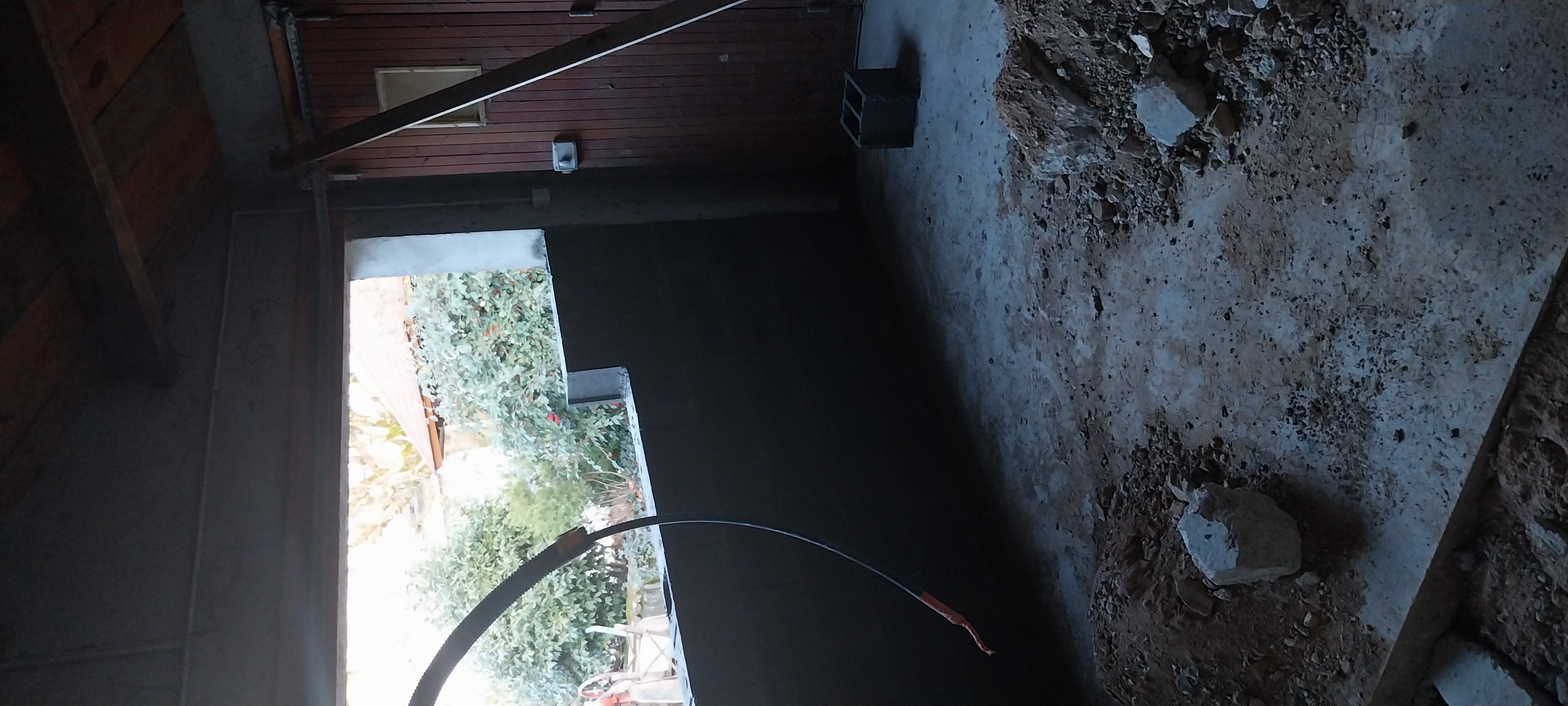 Fermeture d'accès à l'ancien garage