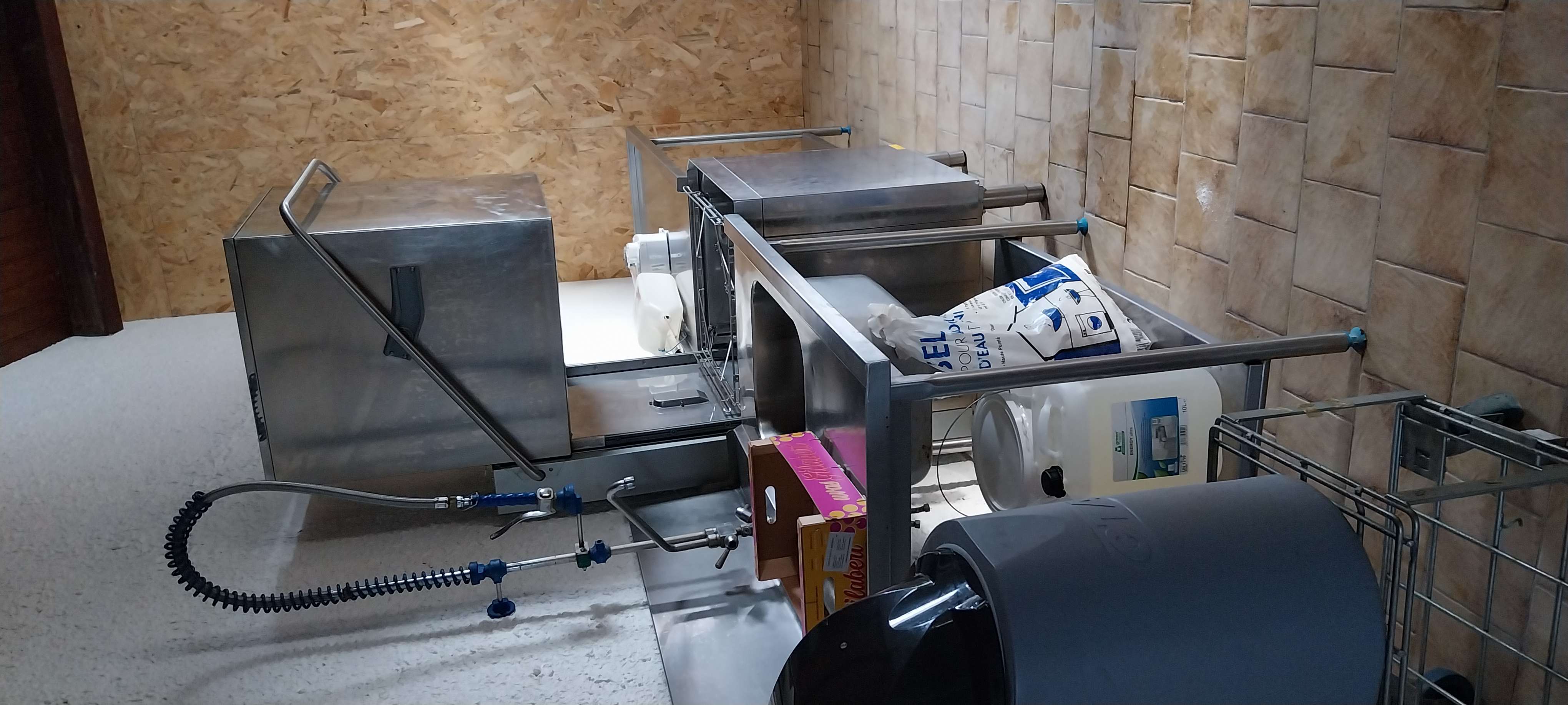 Installation du lave vaisselle 